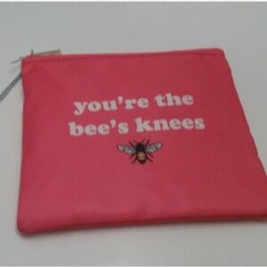 TARTÁN + TWINE Cosmetic Makeup Bag 🐝 You're The Bee's Knees